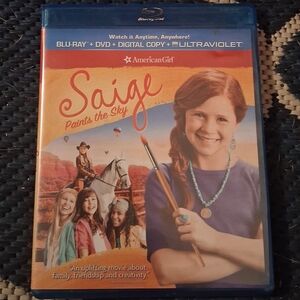 American Girl SAIGE PAINTS THE SKY on BLU-RAY + DVD + DIGITAL COPY